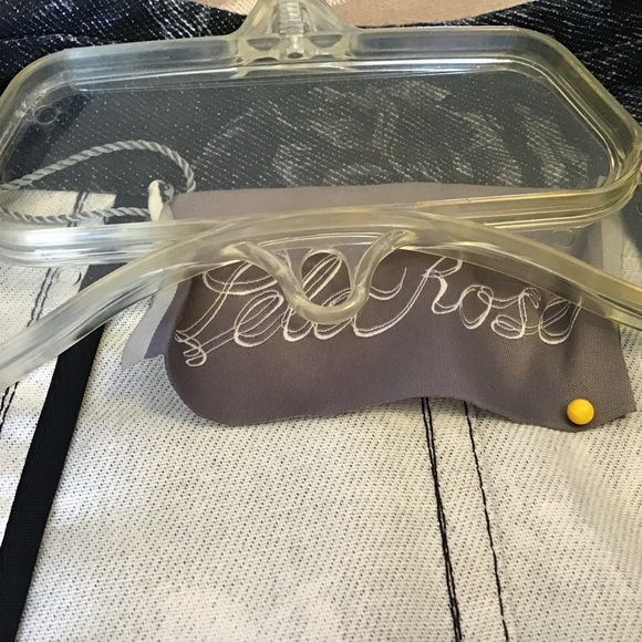 Lela Rose Floral Patterned Denim Women's Dress/Coat - Picture 5 of 12